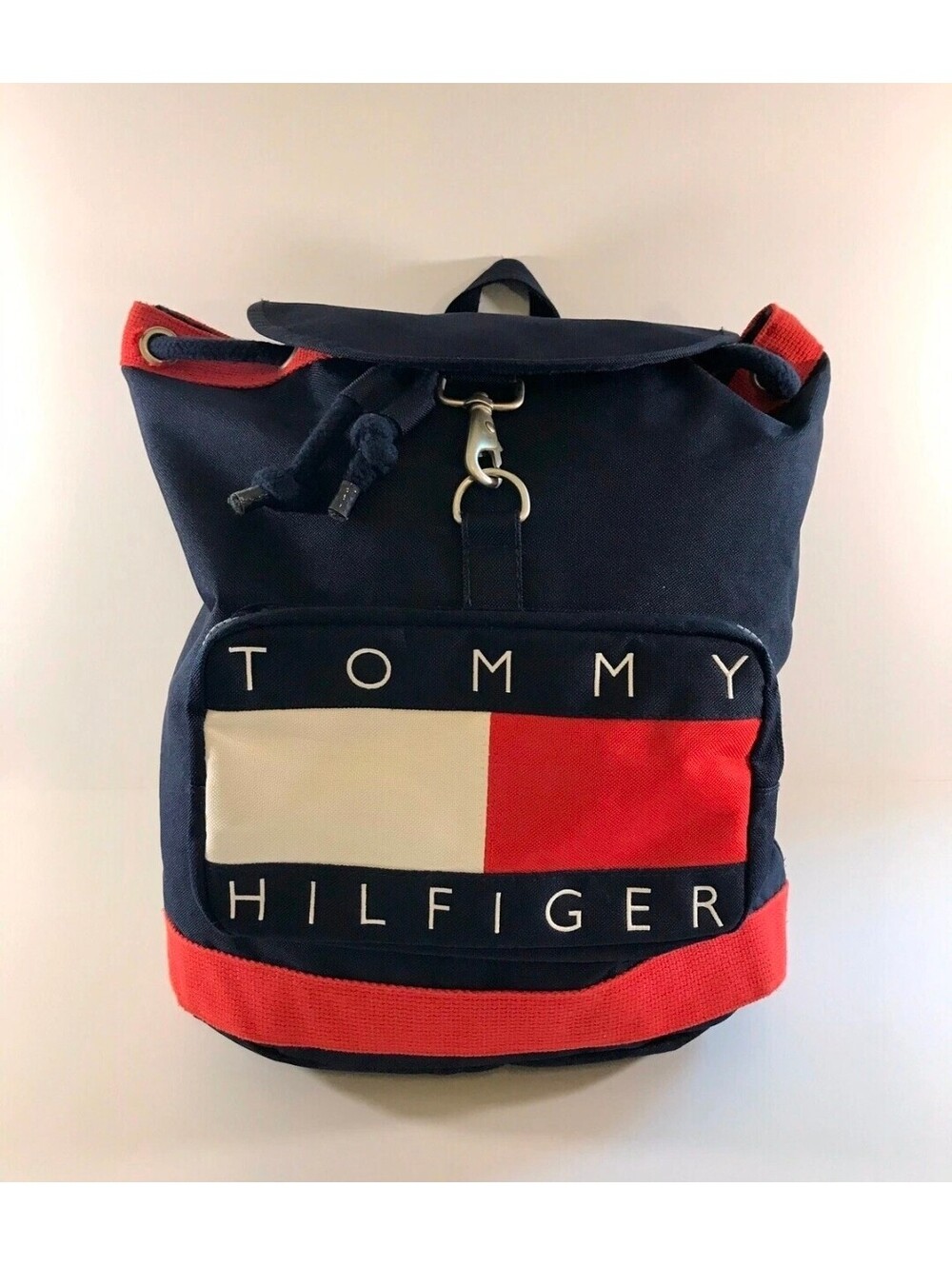 VINTAGE 1997 Tommy Hilfiger backpack drawstring sack